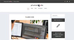 Desktop Screenshot of plumed-code.org
