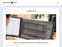 Tablet Screenshot of plumed-code.org